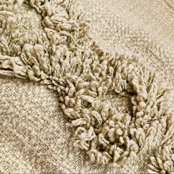 Urban Outfitters Rosie Tufted Throw Blanket In Green - Picture 6 of 11